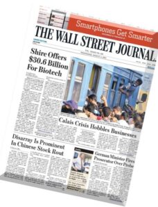 The Wall Street Journal – Europe 5 August 2015