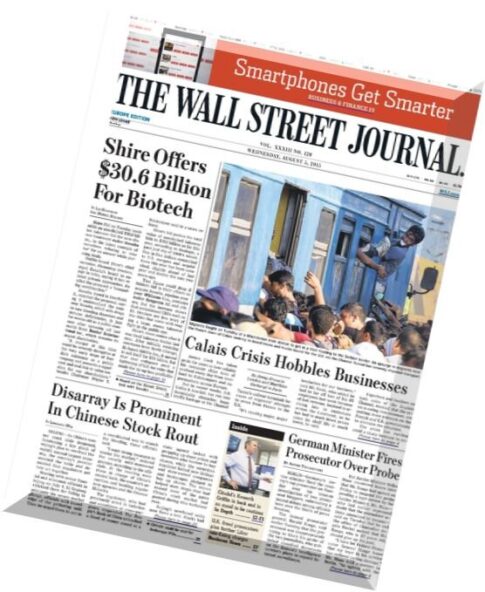 The Wall Street Journal – Europe 5 August 2015