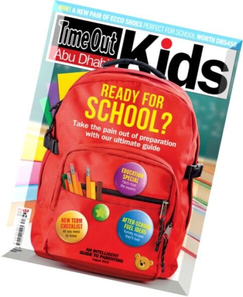 Time Out Abu Dhabi Kids — August 2015