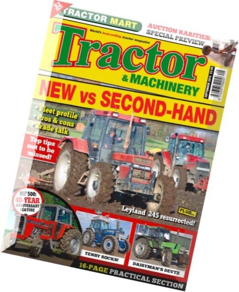 Tractor & Machinery – September 2015