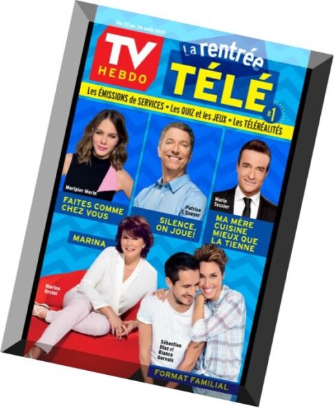 TV Hebdo – 22 au 28 Aout 2015