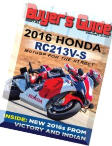 Ultimate MotorCycling Buyer’s Guide – August 2015