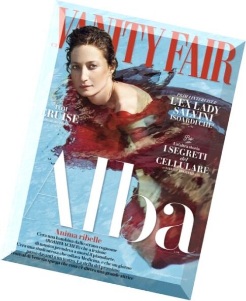 Vanity Fair Italia – 19 Agosto 2015
