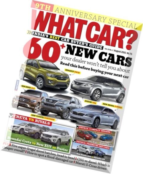 What Car India – August 2015