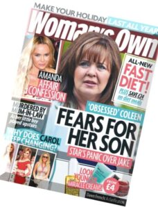 Woman’s Own – 17 August 2015