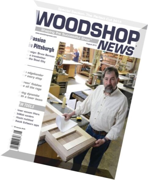 Woodshop News – August 2015