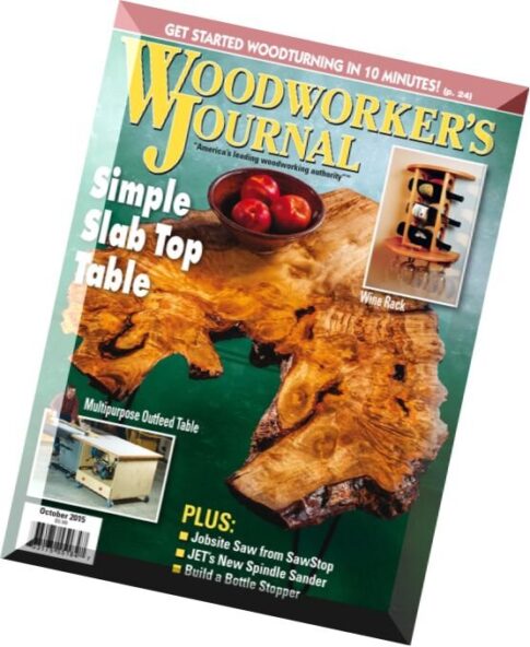 Woodworker’s Journal — October 2015