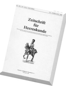 Zeitschrift fur Heereskunde – 1988-07-10 (338-339)