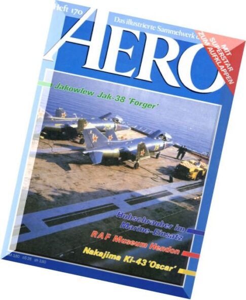 Aero Das Illustrierte Sammelwerk der Luftfahrt N 170