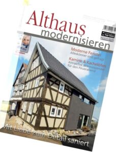 Althaus Modernisieren — Oktober-November 2015