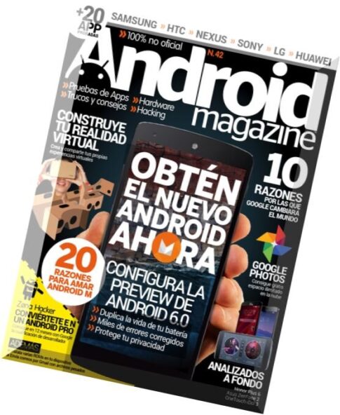Android Magazine Spain — n. 42, 2015