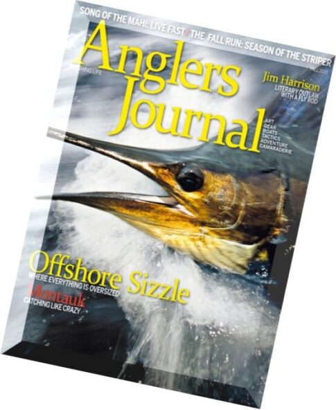 Angler’s Journal – Fall 2015