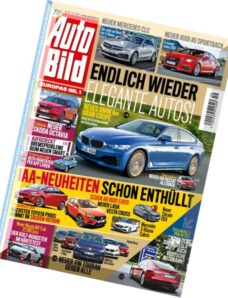 Auto Bild Germany — N 36, 4 September 2015
