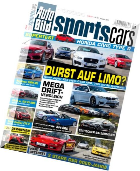 Auto Bild Sportscars – October 2015