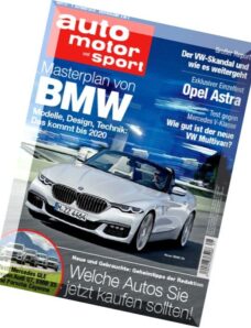Auto Motor und Sport – 1 Oktober 2015