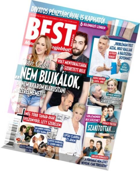 Best Magazin Hungary — 25 Szeptember 2015