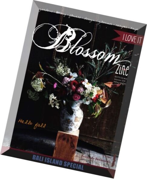 Blossom Zine — Edition 10, Autumn 2015