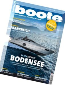 Boote – October 2015