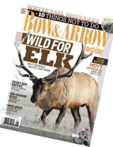 Bow and Arrow Hunting – September – October 2015