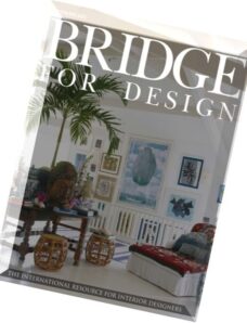 Bridge For Design – September 2015