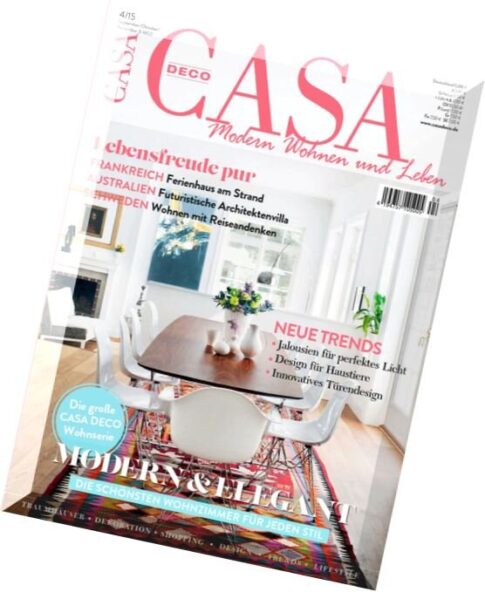 Casa Deco – September-November 2015