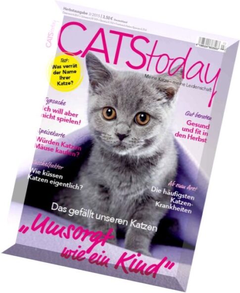 Cats Today – Nr.3, 2015
