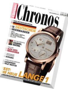 Chronos Uhrenmagazin – September-Oktober 2015