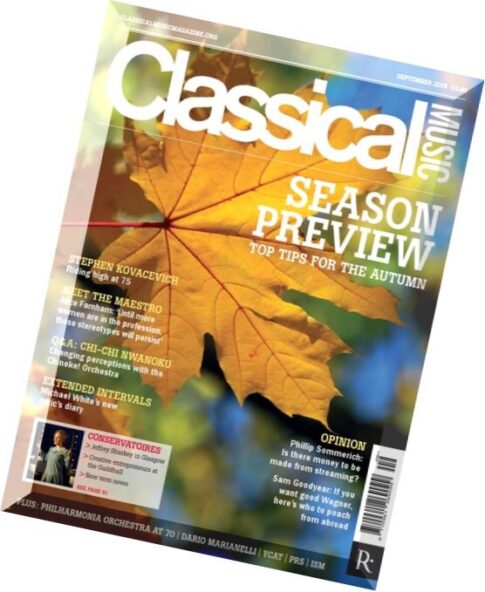 Classical Music – September 2015