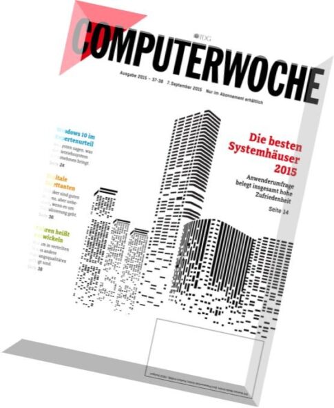 Computerwoche – 7 September 2015