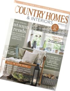 Country Homes & Interiors — October 2015