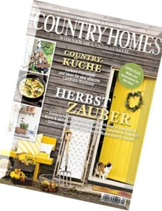 Country Homes — September-October 2015