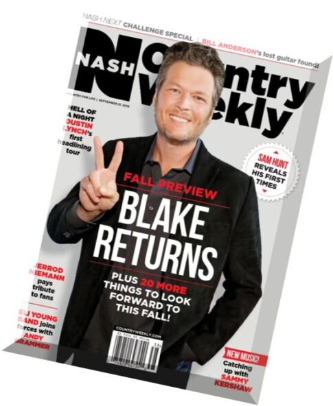 Country Weekly — 21 September 2015