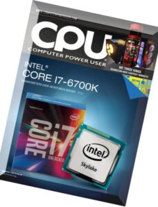 CPU. Computer Power User – September 2015
