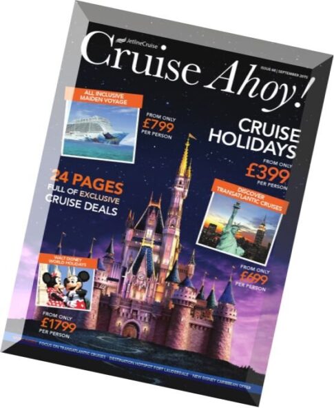 Cruise Ahoy! – September 2015