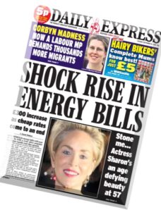 Daily Express – 15 September 2015