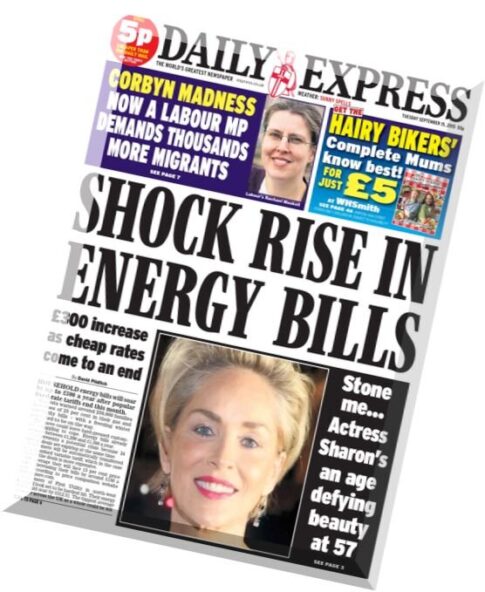 Daily Express — 15 September 2015