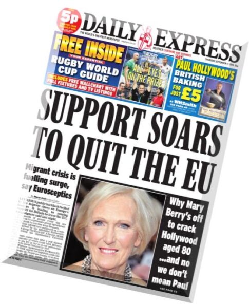 Daily Express — 17 September 2015