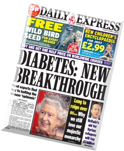 Daily Express — 5 September 2015