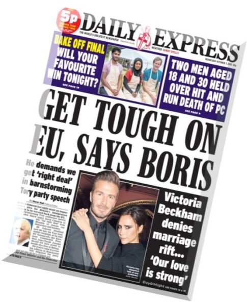 Daily Express – 7 October 2015