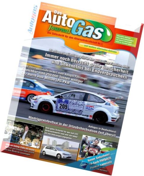Das AutoGas Journal – August-September 2015