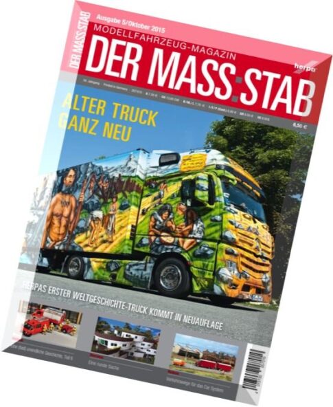 Der Massstab Modellfahrzeug Magazin – Oktober 2015