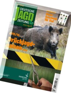 Deutsche Jagdzeitung — Oktober 2015