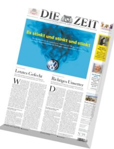 Die Zeit mit Zeit Magazin – 24 September 2015