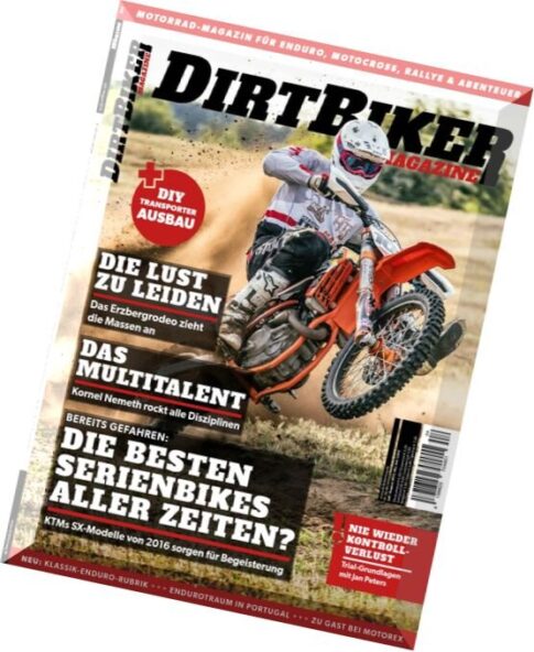 DirtBiker Magazine — Juli-August 2015