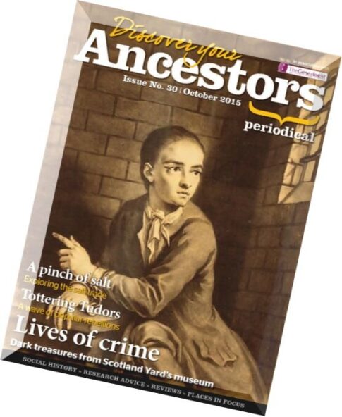 Discover Your Ancestors – October 2015