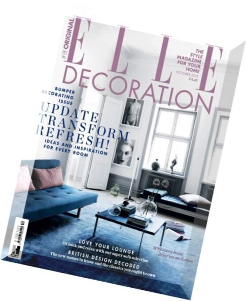 Elle Decoration UK – October 2015