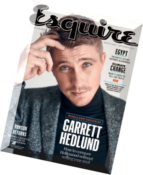 Esquire Middle East — September 2015