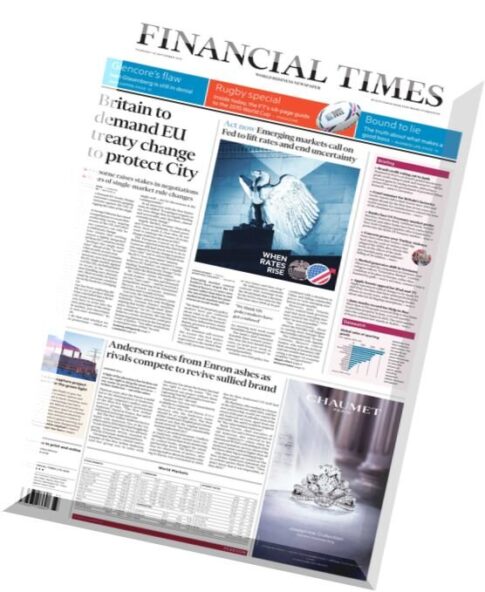 Financial Times – (09 – 10 – 2015)