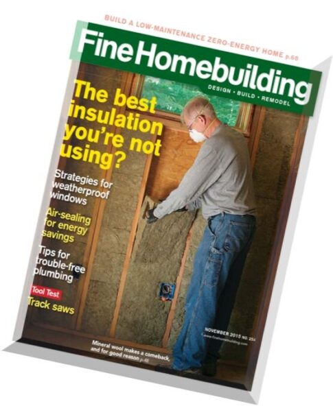 Fine Homebuilding – November 2015