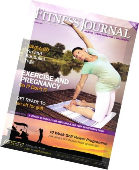Fitness Journal – October 2015